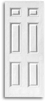 Colonial 6 Panel Door 32w80h